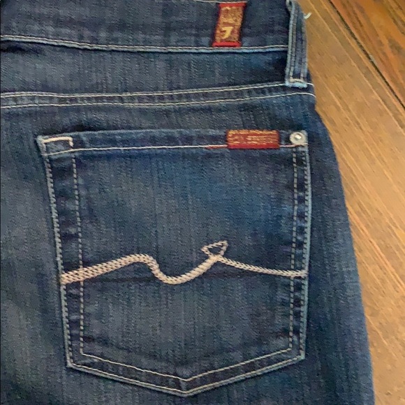 7 for all mankind bootcut jeans - Picture 6 of 7